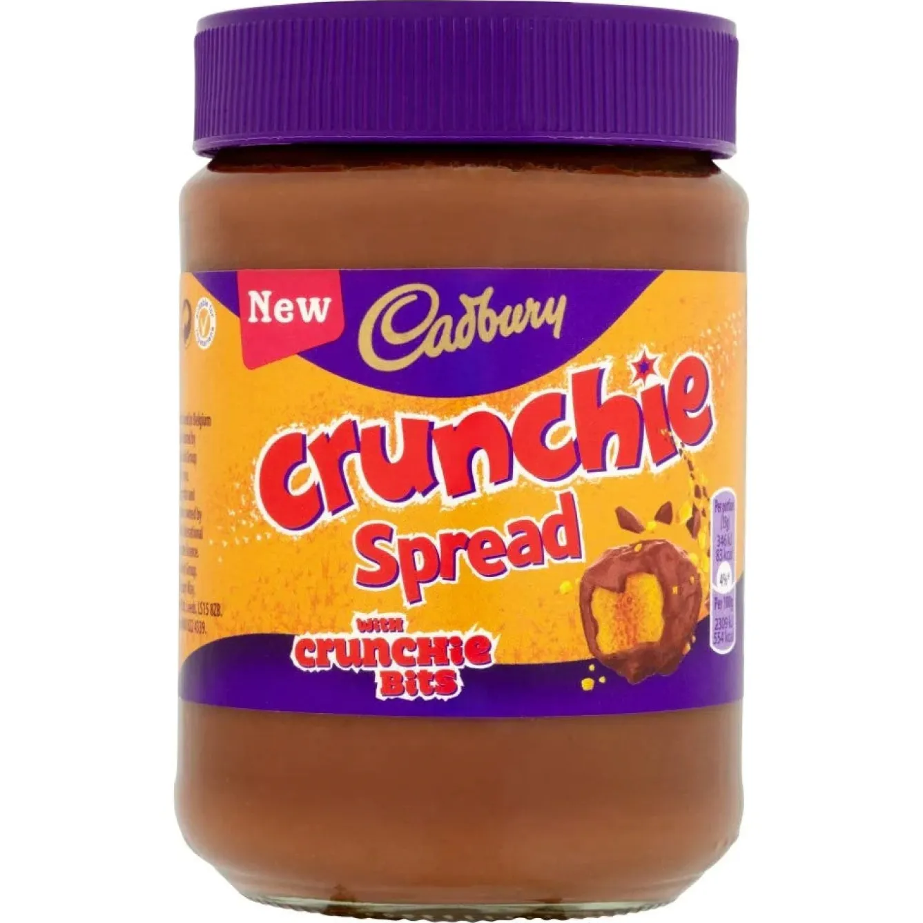 Cadbury 's Crunchie Spread 400g- Tea|Chocolate