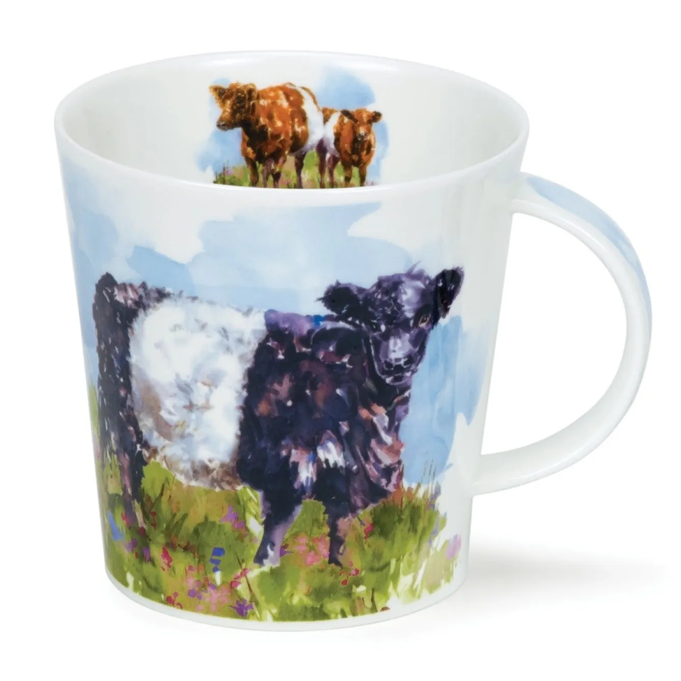 Dunoon Cairngorm Belted Galloway Cow Mug- Animals|Animals