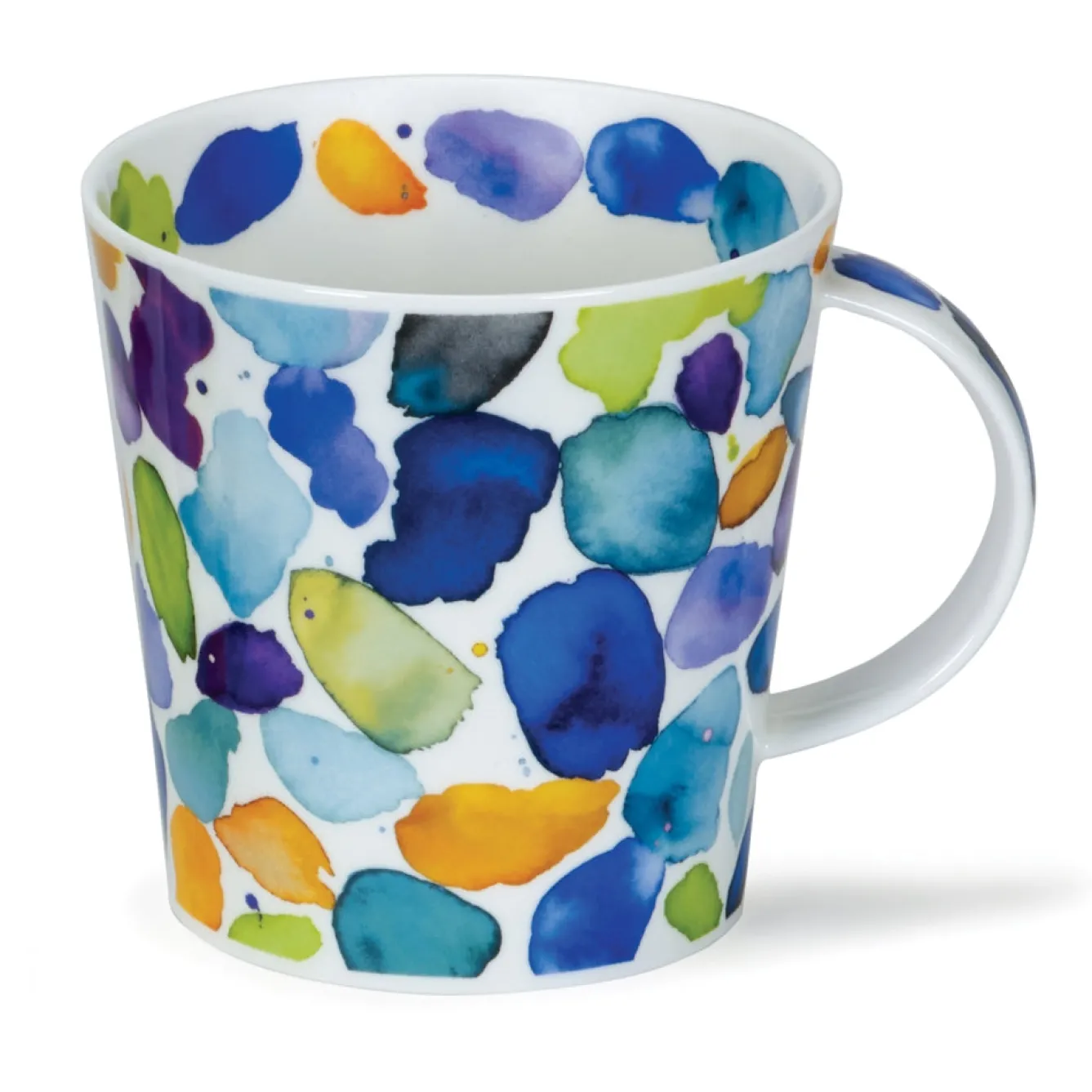 Dunoon Cairngorm Blobs Mug- Bright Colors