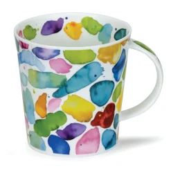 Dunoon Cairngorm Blobs Mug- Bright Colors
