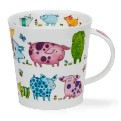 Dunoon Cairngorm Bright Bunch Mugs- Animals|Animals