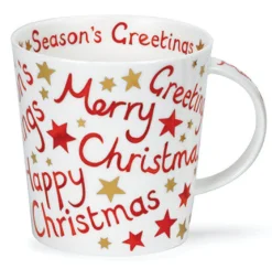 Dunoon Cairngorm Christmas Greetings Mug- Christmas|Tea