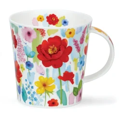 Dunoon Cairngorm Floral Burst Mug- Flowers & Garden
