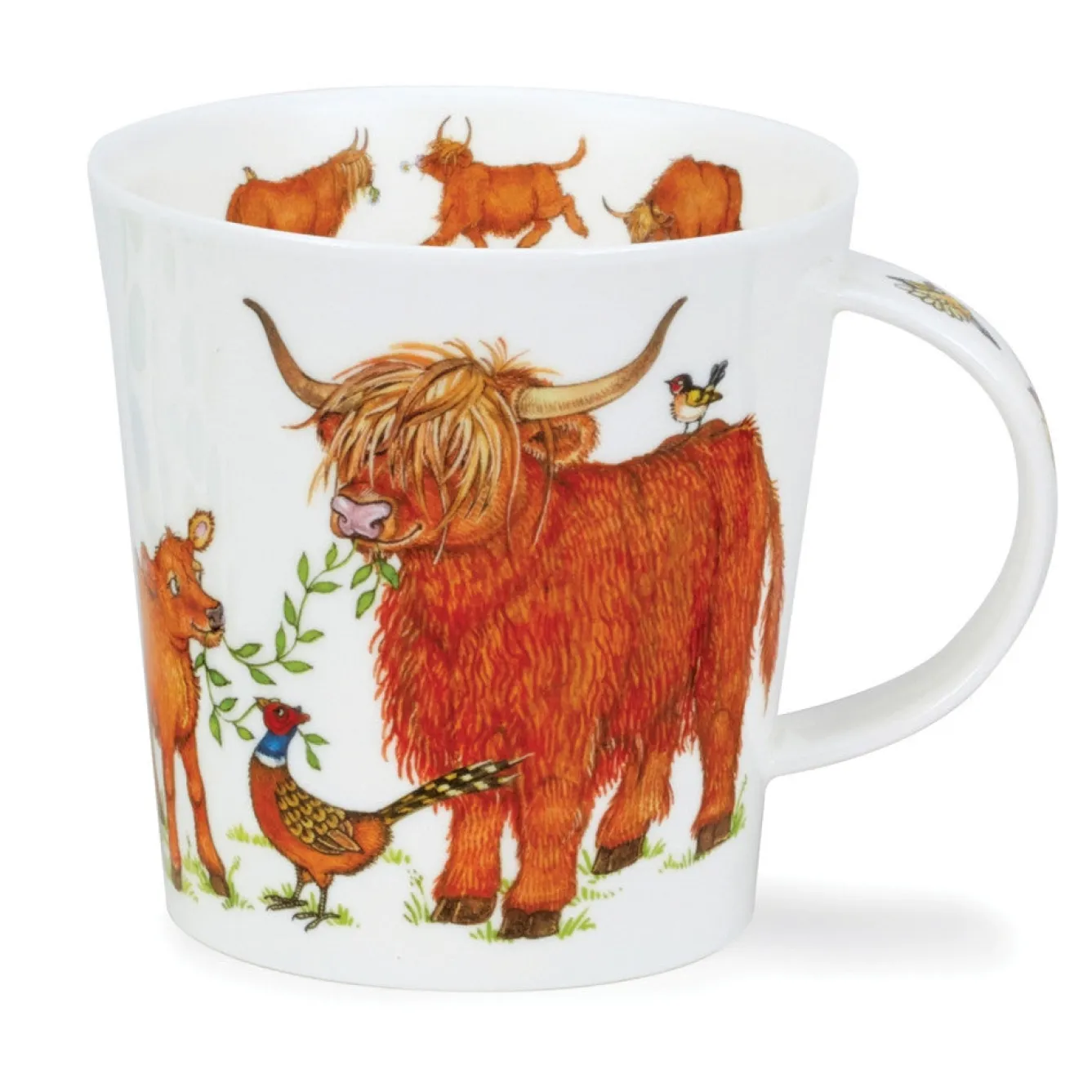 Dunoon Cairngorm Hairy Highlanders Mug- Animals|Whimsical