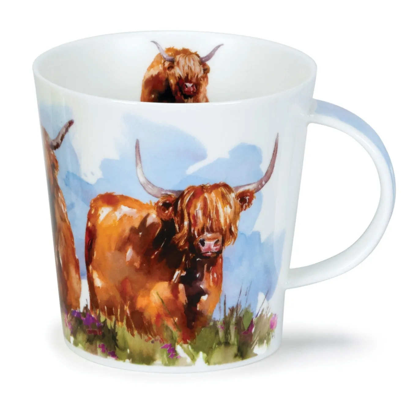 Dunoon Cairngorm Highland Cows Mug- Father's Day|Animals
