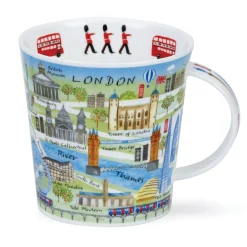 Dunoon Cairngorm London Map Mug- Tea