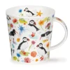 Dunoon Cairngorm Puffins & Oystercatchers Seabird Medley Mug- Seaside|Animals