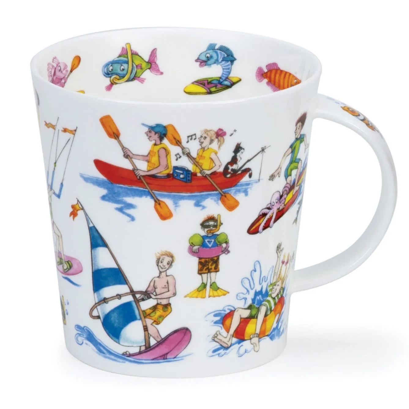 Dunoon Cairngorm Troubled Waters Mug- Seaside|Informative