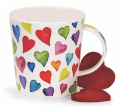 Dunoon Cairngorm Warm Hearts Mug- Valentine's Day|Tea