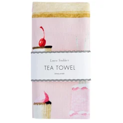 Laura Stoddart Cakes Tea Towel- Tea|Tea Towels