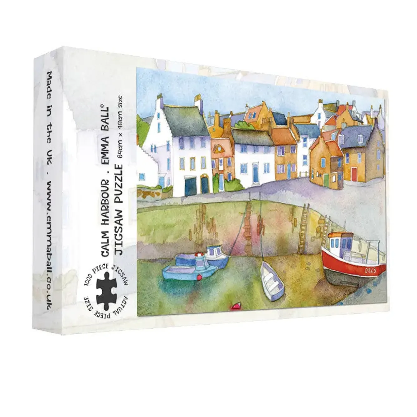 Emma Ball Calm Harbor 1000 Piece Jigsaw Puzzle- Puzzles