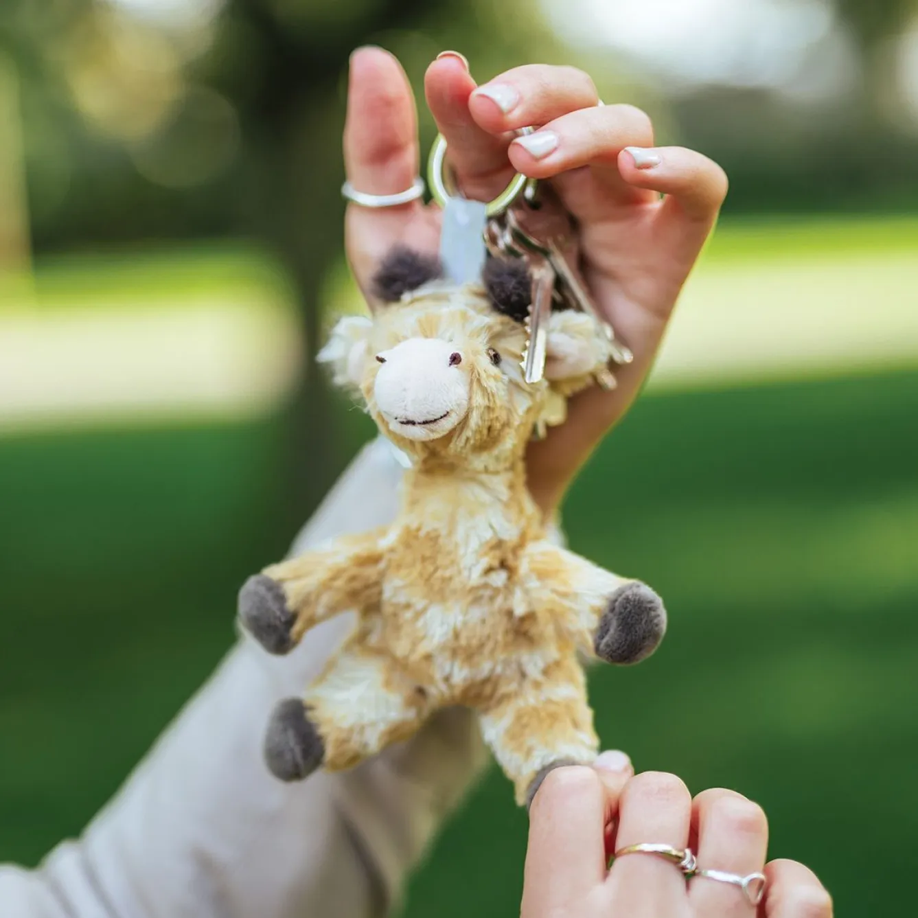 Wrendale Designs 'Camilla' Plush Character Keyring- Plush & Felt Animals
