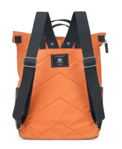Ori London Canfield B Black Label Burnt Orange Recycled Nylon Backpack - Medium- Bags