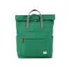 Ori London Canfield B Emerald Recycled Nylon Backpack - Small- Bags