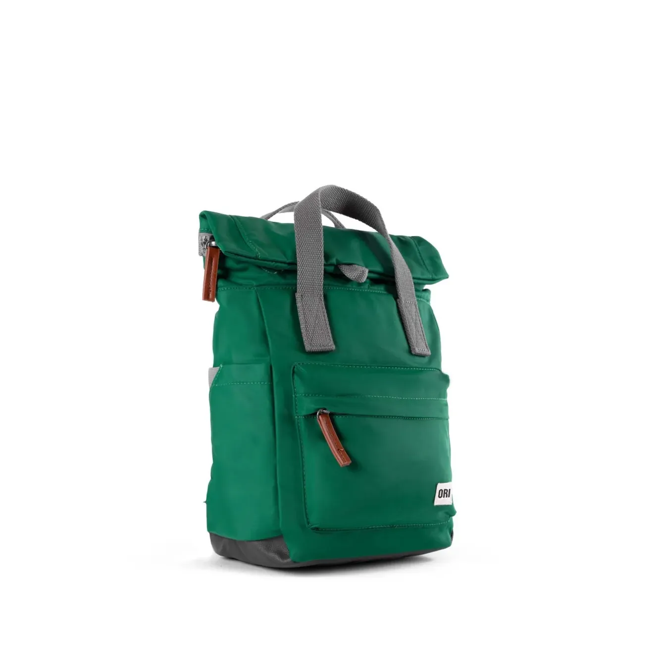 Ori London Canfield B Emerald Recycled Nylon Backpack - Small- Bags