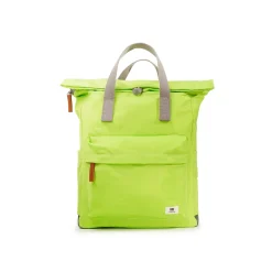 Ori London Canfield B Lime Recycled Nylon Backpack - Medium- Bags
