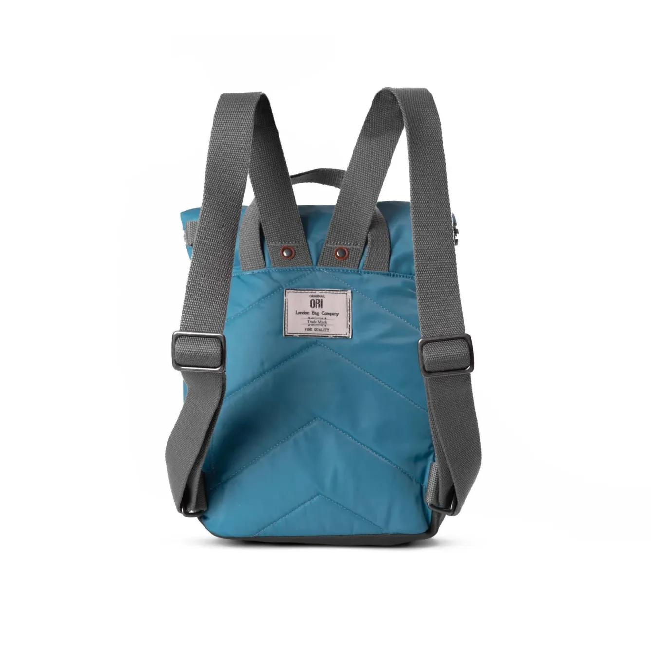 Ori London Canfield B Petrol Recycled Nylon Backpack - Large- Bags