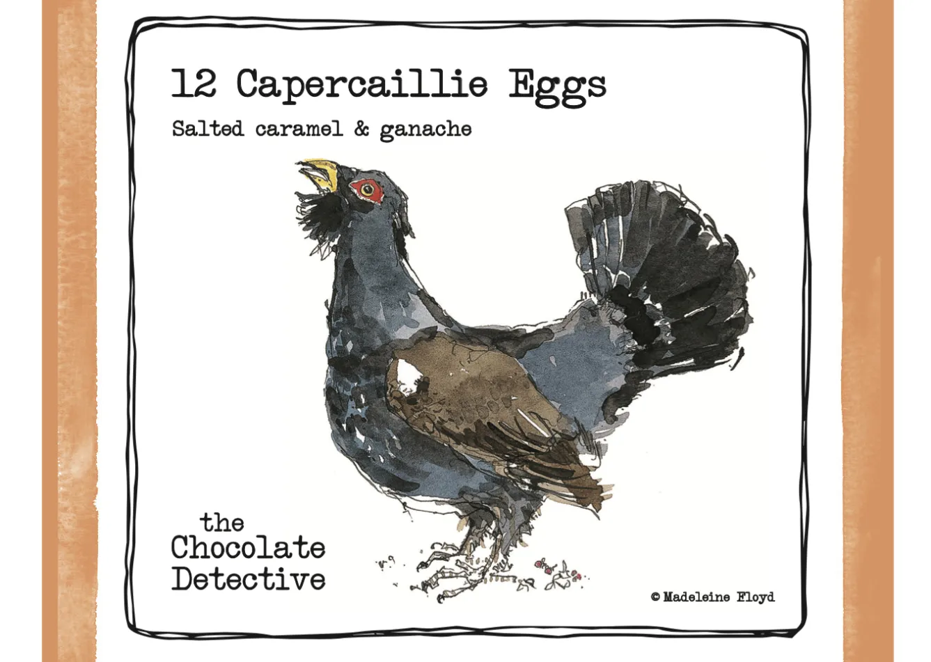 The Chocolate Detective 12 Capercaillie Eggs by- Easter|Chocolate