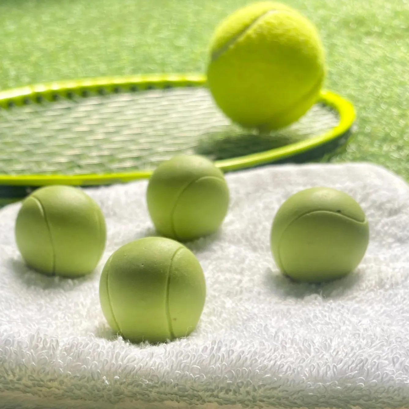 Choc on Choc Caramel Filled Chocolate Tennis Balls- Tea|Chocolate