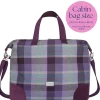 Earth Squared Bags Carberry Tweed Weekend Bag- Bags
