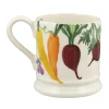 Emma Bridgewater Carrots and Beets 1/2 Pint Mug- Flowers & Garden