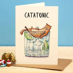 Bewilderbeest Catatonic Greetings Card- Greeting Cards