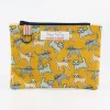 Poppy Treffry Cat Flat Zip Purse with Keyring- Storage|Key Chains