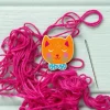 Hawthorn Handmade Cat Magnetic Needle Holder- Crafts