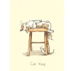 Two Bad Mice Cat Nap Greetings Card- Greeting Cards