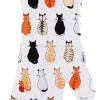 Ulster Weavers Cats in Waiting Gauntlet- Oven Gloves/Mitts