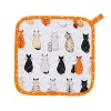 Ulster Weavers Cats In Waiting Pot Mat- Pot Grabs