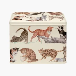 Emma Bridgewater Cats Large Hinged Caddy- Storage