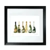 Corinne Alexander Champagne Framed Print by- Art