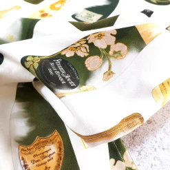 Corinne Alexander Champagne Tea Towel by- Tea|Tea Towels