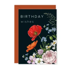 Catherine Lewis Champ de Fleur - Birthday Wishes Card- Greeting Cards