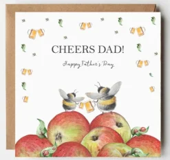 West Country Designs 'Cheers Dad!' Cider Father's Day Card- Father's Day|Greeting Cards