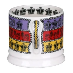 Emma Bridgewater 3 Cheers for King Charles III Small Mug- Royal