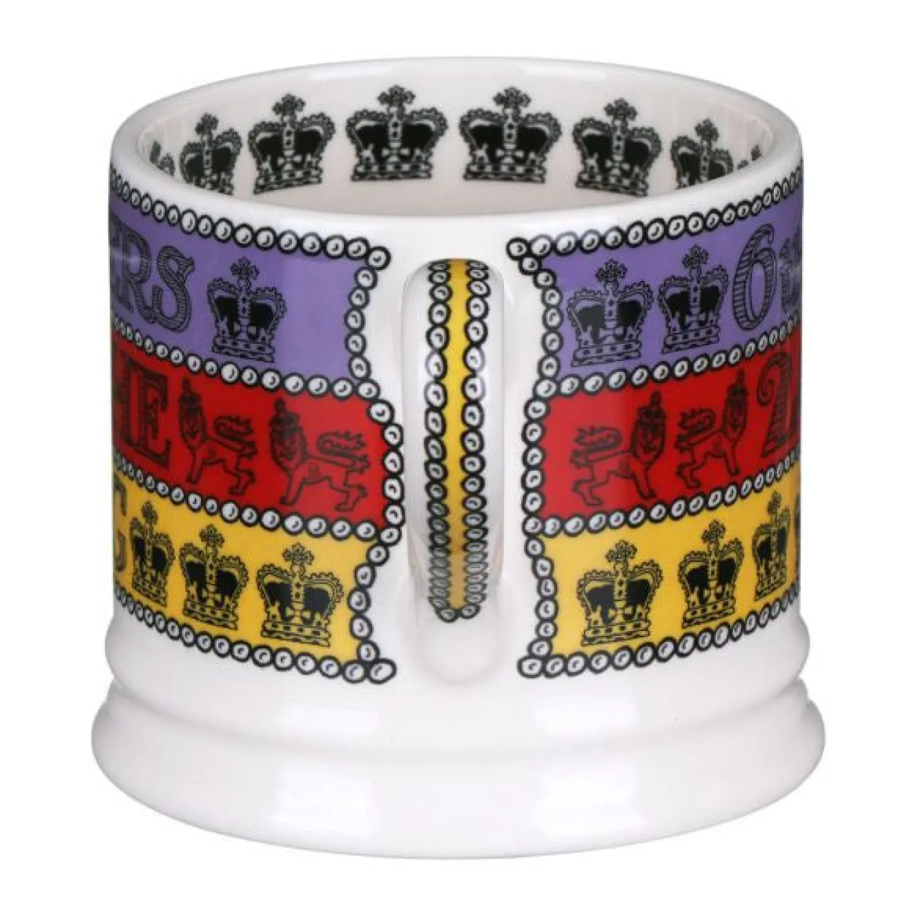 Emma Bridgewater 3 Cheers for King Charles III Small Mug- Royal