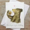 Ellie Hooi Illustration Cheers to You on Your Birthday Greeting Card- Greeting Cards