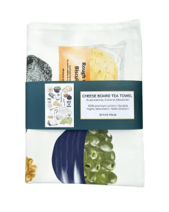 Corinne Alexander Cheese Board Tea Towel by- Tea|Tea Towels
