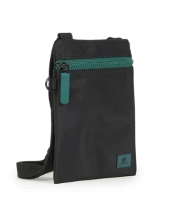 Ori London Chelsea All Black Teal Capsule Recycled Nylon- Bags