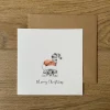 Katherine Sheard Designs Chester Cat Christmas Greetings Card- Greeting Cards