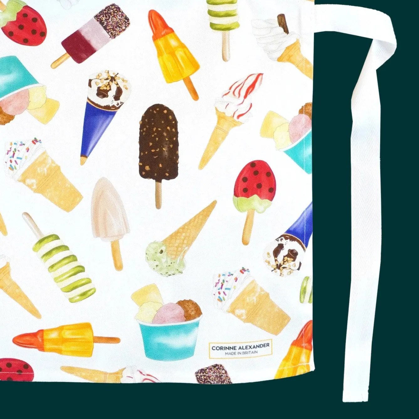 Corinne Alexander Children's Ice Cream Apron by- Children|Aprons