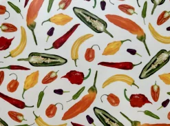 Corinne Alexander Chili Large Placemat by- Father's Day