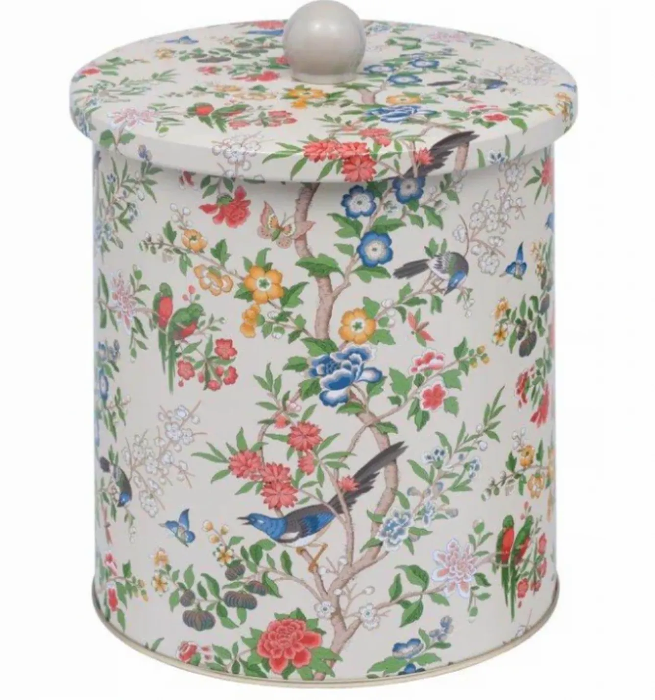 Sanderson Chinoiserie Hall Biscuit Barrel- Storage Caddies|Storage