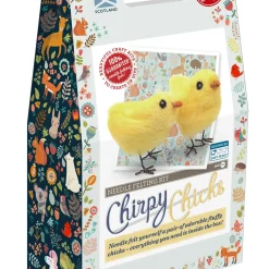 The Crafty Kit Co. Chirpy Chicks Needle Felting Kit- Easter|Crafts