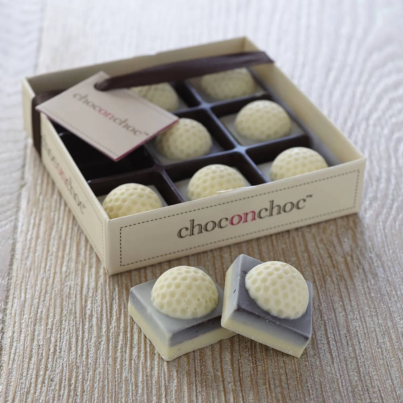 Choc on Choc Chocolate Golf Balls- Chocolate