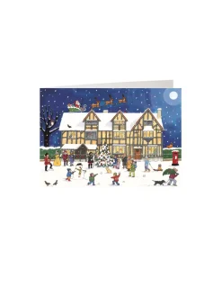 Alison Gardiner Christmas at the Old Town House Advent Calendar Card- Christmas|Advent