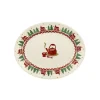 Emma Bridgewater Christmas Cabin Small Oval Platter- Serving Plates & Boards