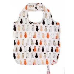 Ulster Weavers Christmas Cats in Waiting Packable Bag- Bags